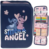4. Paso Piórnik Dwuklapkowy z Wyposażeniem Stitch And Angel DS25CC-P001