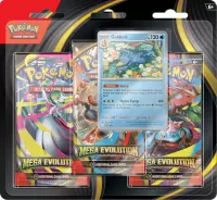 1. Pokemon TCG: Mega Evolution - 3-Pack Blister - Golduck