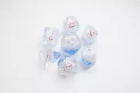 1. Gamegenic: Embraced Series - RPG Dice Set - Kości do Gry - Polar Bear