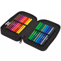 2. CoolPack Jumper 2 Piórnik Dwukomorowy Z Wyposażeniem Tiger F066931