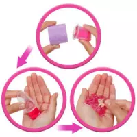 3. Mattel Barbie Party Unboxed Glam Party Stylowe Przygotowania Lalka Zestaw Różowy JFY67