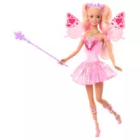 11. Mattel Lalka Barbie Wróżka Magiczna Różdżka Zmiana Koloru JCP76