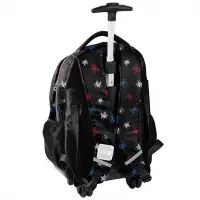 3. Paso Plecak Szkolny Na Kółkach Spiderman Black SP26FF-997