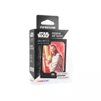 1. Gamegenic: Star Wars Unlimited Card Game - Premium Art Sleeves - Koszulki na Karty - Qui-Gon Jinn