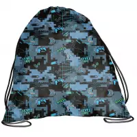1. BeUniq Worek Szkolny Blue Game BU25GR-714