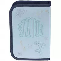 3. Paso Piórnik Dwuklapkowy z Wyposażeniem Stitch Blue DS26UU-P001