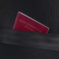 9. R-Bag Plecak Męski na Laptopa 15" z USB Hopper Black Z031