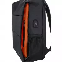 6. R-Bag Plecak Męski na Laptopa 15" z USB Range Black Z161