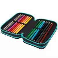 2. CoolPack Jumper 3 Piórnik Trzykomorowy Z Wyposażeniem Gamer Chess F067964