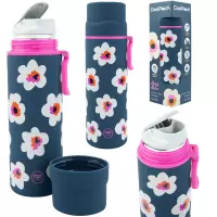 5. CoolPack Vectis Termos Metalowy z Kubeczkiem 450ml Flores Nina Z33915