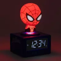 6. Lampka 3D z Budzikiem Marvel Spider-man 