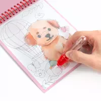 2. Kidea Magiczna Kolorowanka Wodna Wielorazowa Pieski 700439 