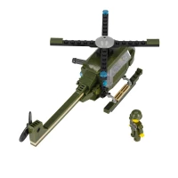 7. AlleBLOX Klocki Konstrukcyjne Military 170el 492838