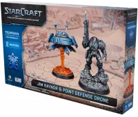 7. StarCraft: Jim Raynor & Point Defense Drone - Terran - Expansion Set (wyd. angielskie)
