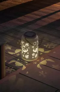 7. Solarny Lampion Projekcyjny - Stitch