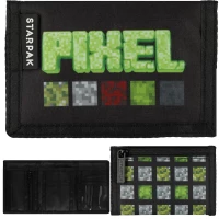 1. Starpak Portfel Pixel Zielony 527262