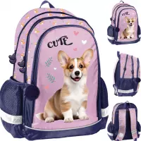 1. Paso Plecak Szkolny Corgi Lila PP26CG-081