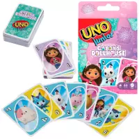 1. Mattel Kartu Uno Junior Koci Domek Gabi JLH17