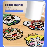 2. Zestaw Podkładek Super Mario 4 szt.