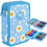 1. CoolPack Jumper 2 Piórnik Dwukomorowy Z Wyposażeniem Daisy Sun F066834