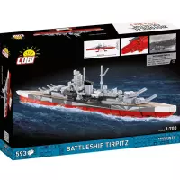 6. Cobi Niemiecki Pancernik Battleship Tirpitz ET4853