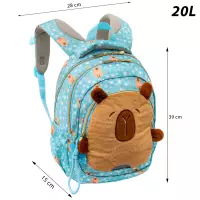 11. AstraBag Plecak Szkolny AB330 Fluffy Capy 502026018