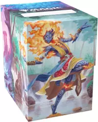 6. Gamegenic: Magic the Gathering - Lorwyn Eclipsed - Soft Dynacrate 100+ XL - Pudełko na Karty - Ashling, Rekindled/Ashling, Rimebound