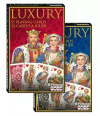 1. Piatnik Karty Pojedyncze Luxury