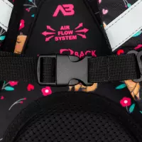 5. AstraBag Plecak Szkolny AB330 Flower Capy 502026012