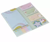 4. Starpak Zestaw Notes z Zakładkami Unicorn 563056