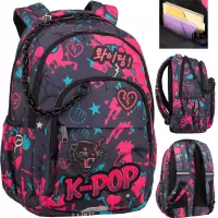 7. CoolPack Basic Plus Plecak Szkolny K-Pop Dark F003036