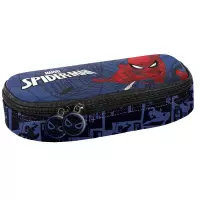 1.  Paso Piórnik Tuba Usztywniona Spider Man Niebieski SP25TT-013