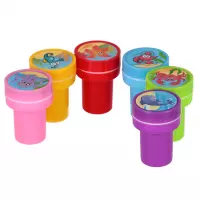 2.  Mega Creative Stemple Plastikowe Zwierzątka 6szt 547453