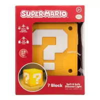2. Silikonowa Lampka z Akumulatorem Super Mario - Znak Zapytania