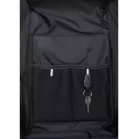 3. R-Bag Plecak Męski na Laptopa 15" z USB Fort Black Z051
