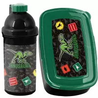 1. Paso Zestaw Śniadaniowy Dino Green Bidon PP25DI-3021+ Śniadaniówka PP25DI-3022