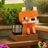 5. Minecraft Lampka Solarna - Lis