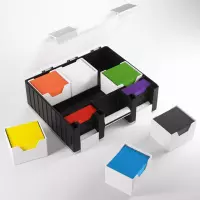 17. Gamegenic: Game Castle - Black/White/Clear