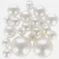 1. Craft With Fun Ozdoba Dekoracyjna Koraliki Perły Białe 567288