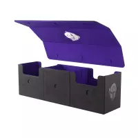 2. Gamegenic: The Academic 266+ XL - Pudełko na Karty - Black/Purple