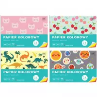 1. Interdruk Papier Kolorowy A4 10 kartek 115g 100016