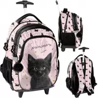 1. Paso Plecak Szkolny Na Kółkach Black Cat PP26BC-997