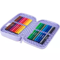 2. CoolPack Jumper 2 Piórnik Dwukomorowy Z Wyposażeniem Hello Kitty Pink 1 F066025