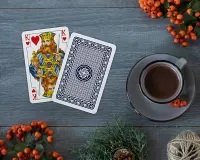 4. Piatnik Karty Pojedyncze "Poker-Brydż"