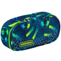 1. AstraBag Piórnik AC6 Saszetka Usztywniona Football 503026035