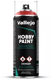 1. Vallejo: 28.016 - Hobby Paint Spray - Scarlet Red (400 ml)
