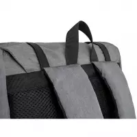 7. R-Bag Plecak Męski na Laptopa 15" z USB Packer Grey Z012