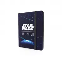 1. Gamegenic: Star Wars Unlimited Card Game - 18-Pocket Album - Album na Karty - Card Back Blue