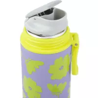 1. CoolPack Vectis Termos Metalowy z Kubeczkiem 450ml Flores Lila Z33913