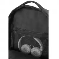 6. R-Bag Plecak Męski na Laptopa 15" z USB Vector Black Z231